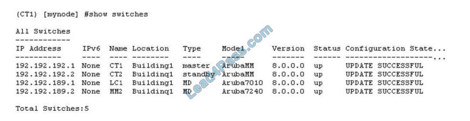 hp hpe6-a71 exam questions q9